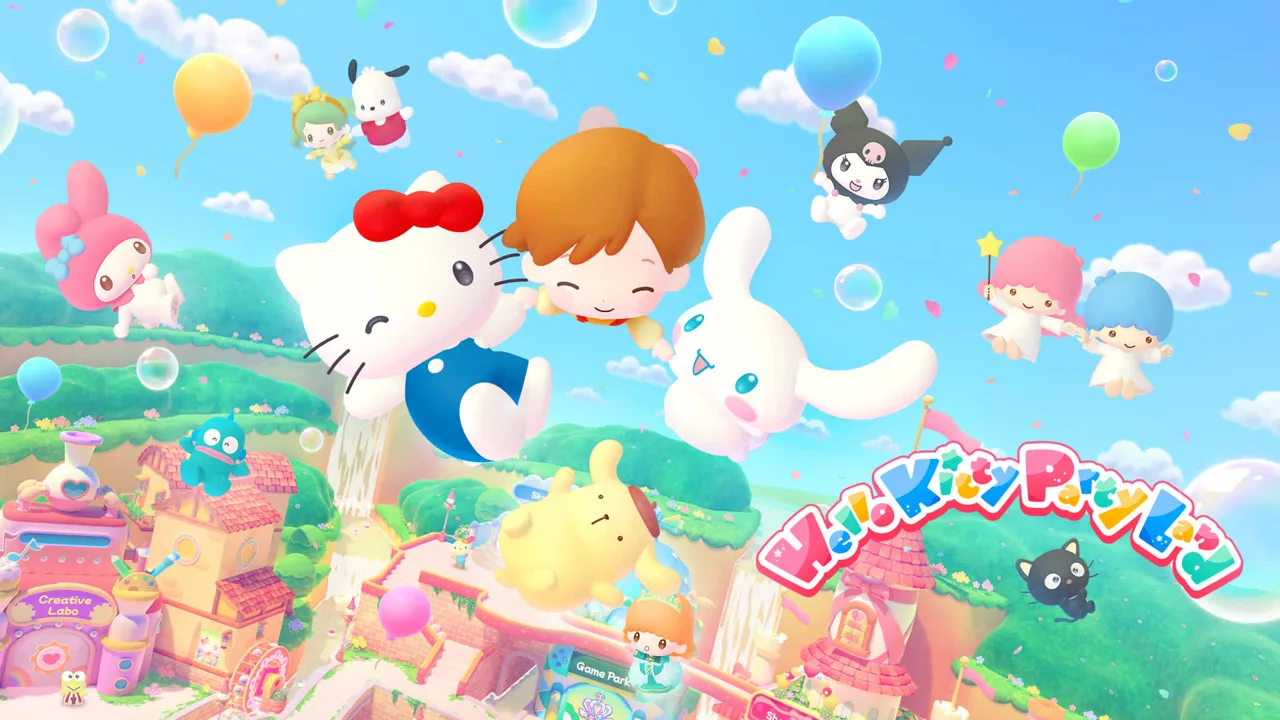 Hello Kitty Party Land — How Minigames Work in Board Game Mode
